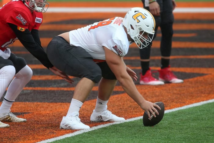 Patriots - Cole Strange center